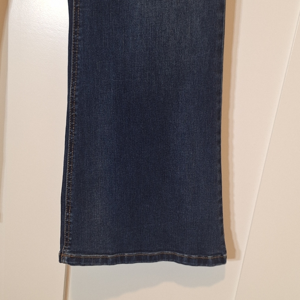 Torrid Bootcut Midrise Jeans Stretch 16XS Darkwash Whiskered - Picture 7 of 14